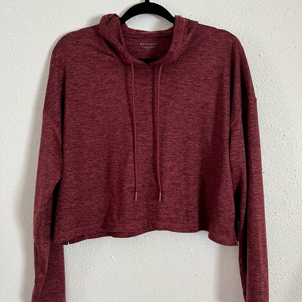 Athleta cropped hoodie